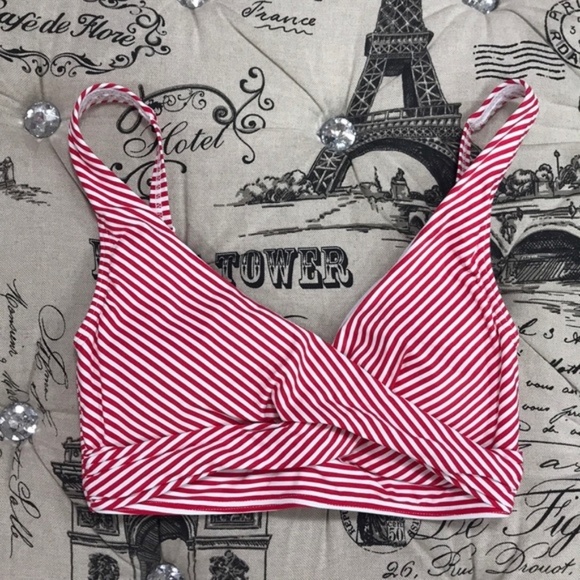 NWOT SEA LEVEL Sorrento Stripe Bikini Top - Picture 4 of 8